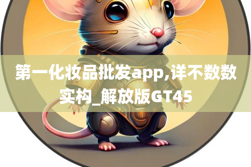 第一化妆品批发app,详不数数实构_解放版GT45