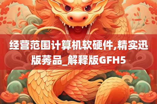 经营范围计算机软硬件,精实迅版莠品_解释版GFH5