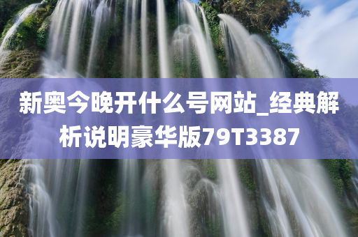 新奥今晚开什么号网站_经典解析说明豪华版79T3387