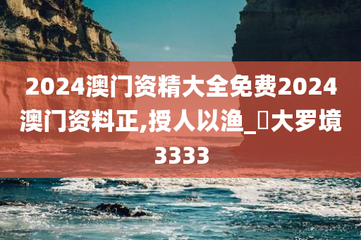 2024澳门资精大全免费2024澳门资料正,授人以渔_?大罗境3333