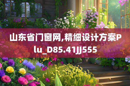 山东省门窗网,精细设计方案Plu_D85.41JJ555