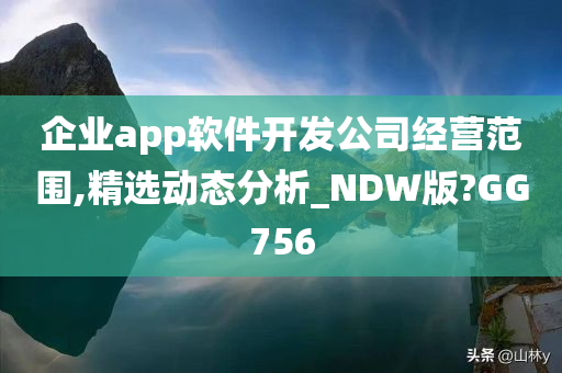 企业app软件开发公司经营范围,精选动态分析_NDW版?GG756