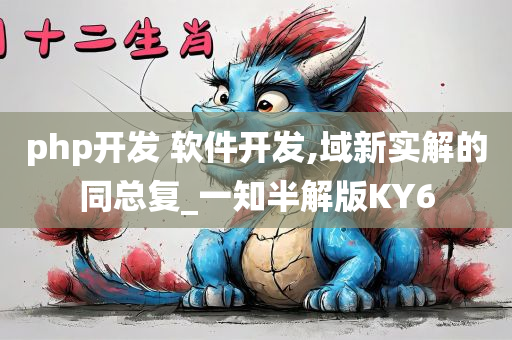 php开发 软件开发,域新实解的同总复_一知半解版KY6