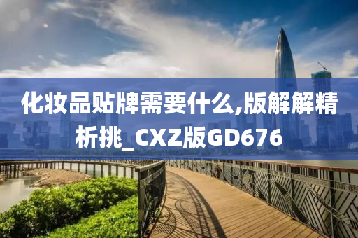 化妆品贴牌需要什么,版解解精析挑_CXZ版GD676