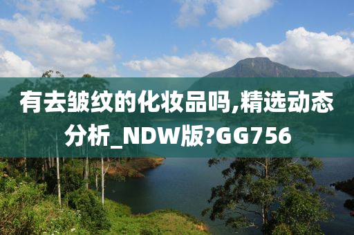 有去皱纹的化妆品吗,精选动态分析_NDW版?GG756