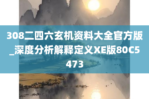 308二四六玄机资料大全官方版_深度分析解释定义XE版80C5473