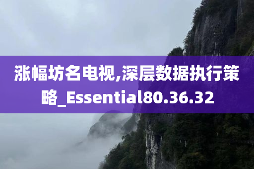 涨幅坊名电视,深层数据执行策略_Essential80.36.32