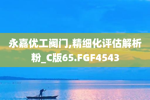 永嘉优工阀门,精细化评估解析粉_C版65.FGF4543