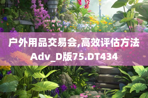 户外用品交易会,高效评估方法Adv_D版75.DT434