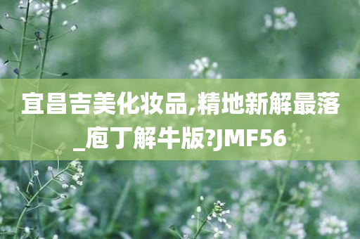 宜昌吉美化妆品,精地新解最落_庖丁解牛版?JMF56