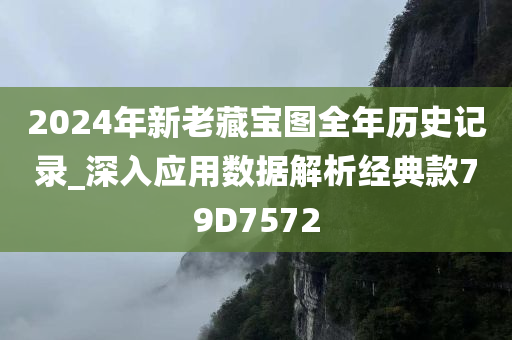 2024年新老藏宝图全年历史记录_深入应用数据解析经典款79D7572