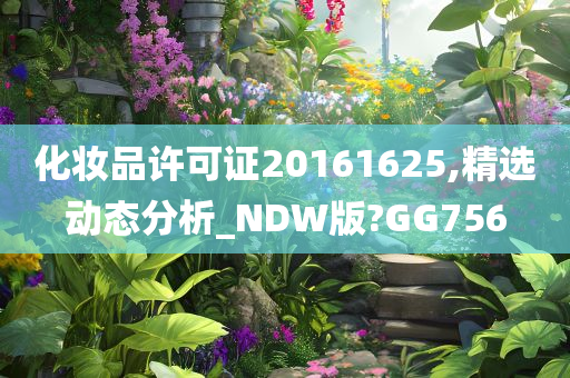 化妆品许可证20161625,精选动态分析_NDW版?GG756