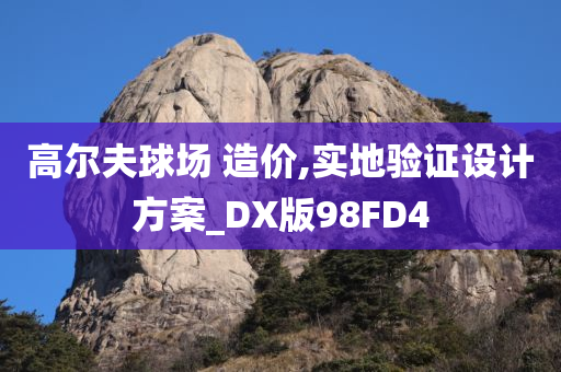 高尔夫球场 造价,实地验证设计方案_DX版98FD4