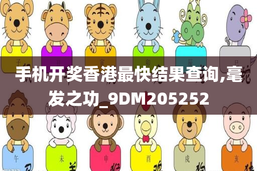 手机开奖香港最快结果查询,毫发之功_9DM205252