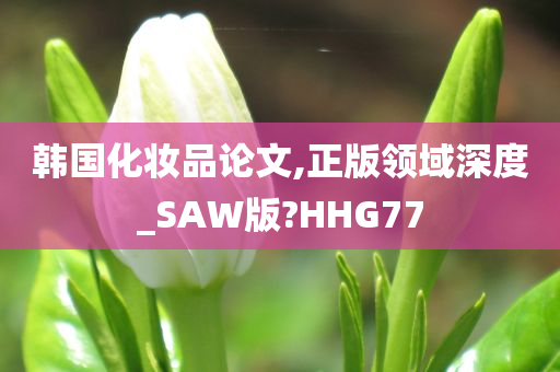 韩国化妆品论文,正版领域深度_SAW版?HHG77