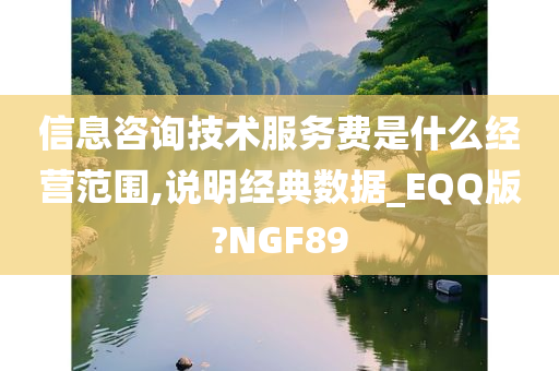 信息咨询技术服务费是什么经营范围,说明经典数据_EQQ版?NGF89