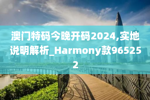 澳门特码今晚开码2024,实地说明解析_Harmony款965252