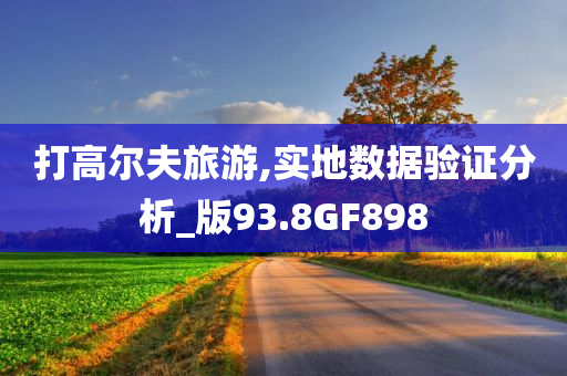 打高尔夫旅游,实地数据验证分析_版93.8GF898