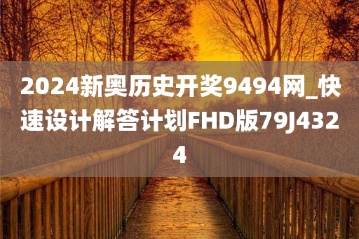 2024新奥历史开奖9494网_快速设计解答计划FHD版79J4324