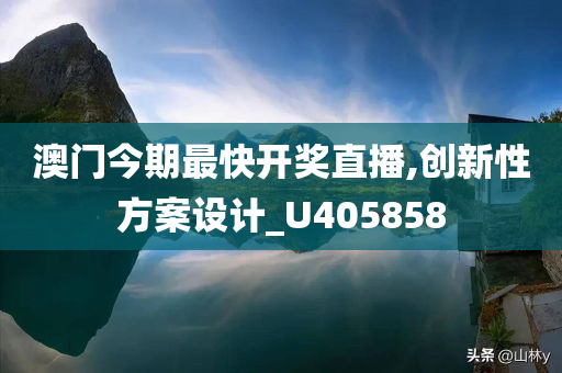 澳门今期最快开奖直播,创新性方案设计_U405858