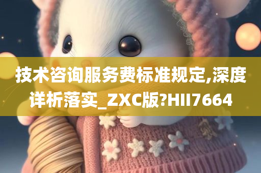 技术咨询服务费标准规定,深度详析落实_ZXC版?HII7664