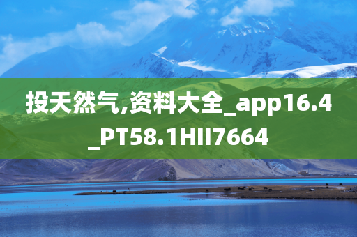 投天然气,资料大全_app16.4_PT58.1HII7664