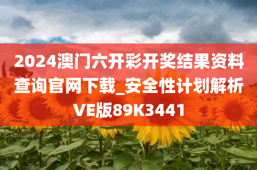 2024澳门六开彩开奖结果资料查询官网下载_安全性计划解析VE版89K3441