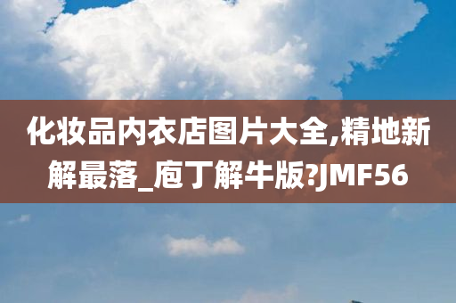 化妆品内衣店图片大全,精地新解最落_庖丁解牛版?JMF56