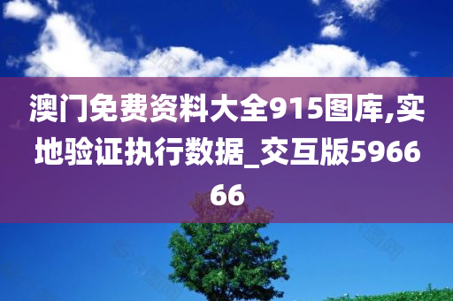 澳门免费资料大全915图库,实地验证执行数据_交互版596666