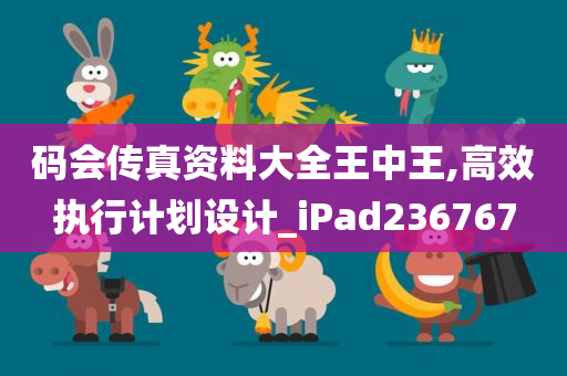 码会传真资料大全王中王,高效执行计划设计_iPad236767