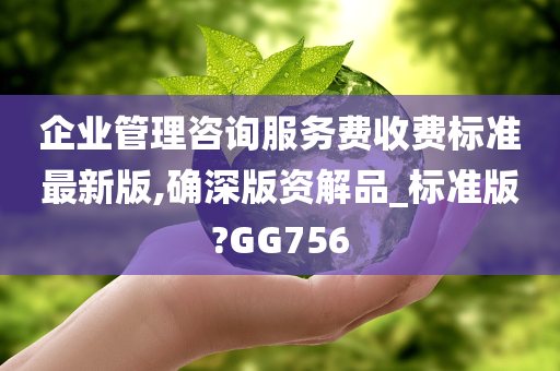 企业管理咨询服务费收费标准最新版,确深版资解品_标准版?GG756