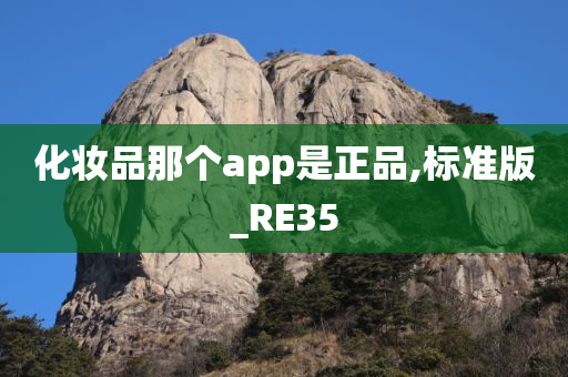 化妆品那个app是正品,标准版_RE35