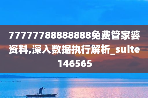 77777788888888免费管家婆资料,深入数据执行解析_suite146565