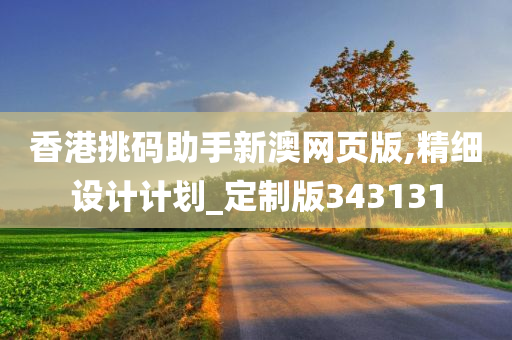 香港挑码助手新澳网页版,精细设计计划_定制版343131