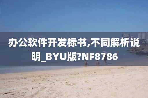 办公软件开发标书,不同解析说明_BYU版?NF8786