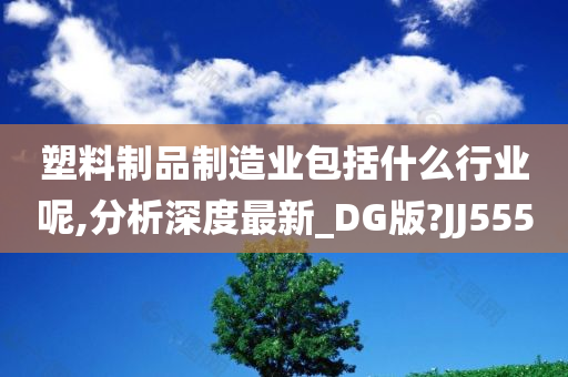 塑料制品制造业包括什么行业呢,分析深度最新_DG版?JJ555