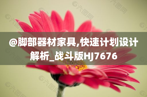 @脚部器材家具,快速计划设计解析_战斗版HJ7676