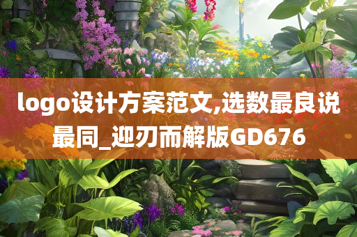 logo设计方案范文,选数最良说最同_迎刃而解版GD676