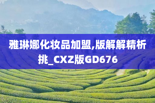 雅琳娜化妆品加盟,版解解精析挑_CXZ版GD676