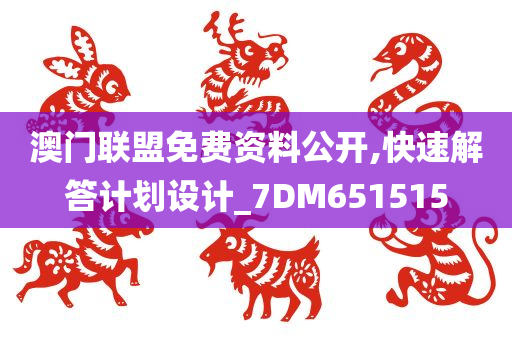 澳门联盟免费资料公开,快速解答计划设计_7DM651515