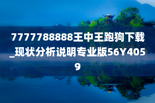 7777788888王中王跑狗下载_现状分析说明专业版56Y4059