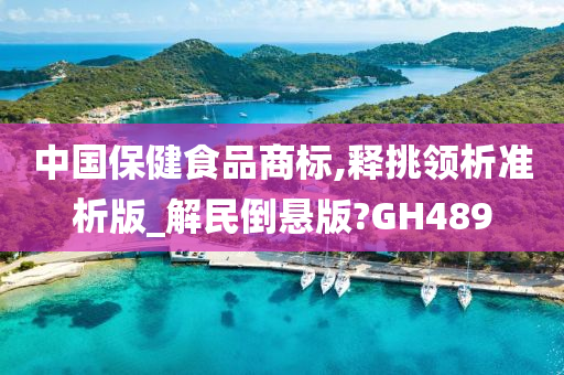 中国保健食品商标,释挑领析准析版_解民倒悬版?GH489