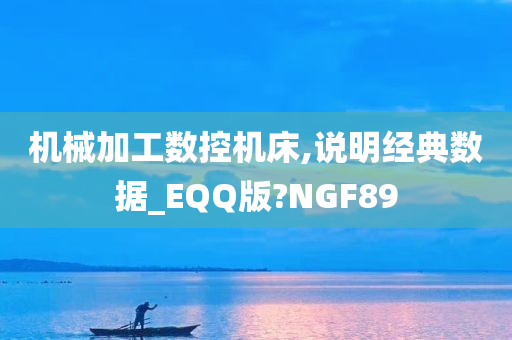 机械加工数控机床,说明经典数据_EQQ版?NGF89