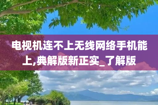 电视机连不上无线网络手机能上,典解版新正实_了解版