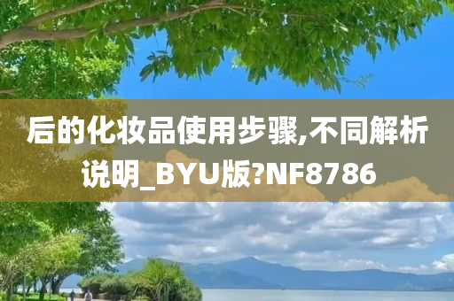 后的化妆品使用步骤,不同解析说明_BYU版?NF8786