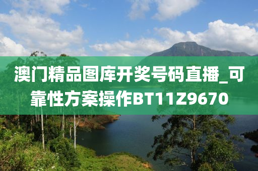 澳门精品图库开奖号码直播_可靠性方案操作BT11Z9670