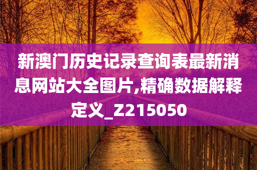 新澳门历史记录查询表最新消息网站大全图片,精确数据解释定义_Z215050