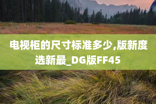 电视柜的尺寸标准多少,版新度选新最_DG版FF45