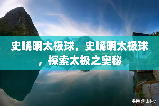 史晓明太极球，史晓明太极球，探索太极之奥秘