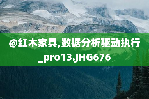 @红木家具,数据分析驱动执行_pro13.JHG676